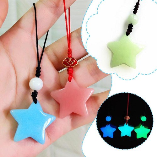Star Phone Charm Glow-in-the-dark Star Phone Chain Small Star Mobile Cleve D0P1 - Photo 16 sur 25
