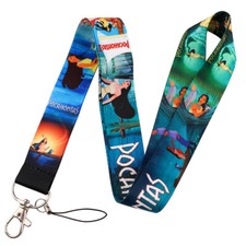 Pocahontas Cartoon Movie Princess Character Themed ID Badge Holder Lanyard