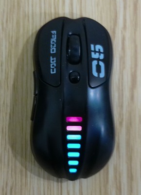 Uciefy Z05 Wireless Black Gaming Mouse Tri-Mode 2.4G/Bluetooth/USB Wired