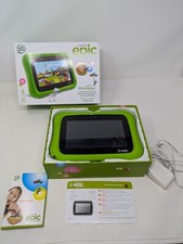 Leapfrog LeapPad Academy kids learning tablet model 6022 - green