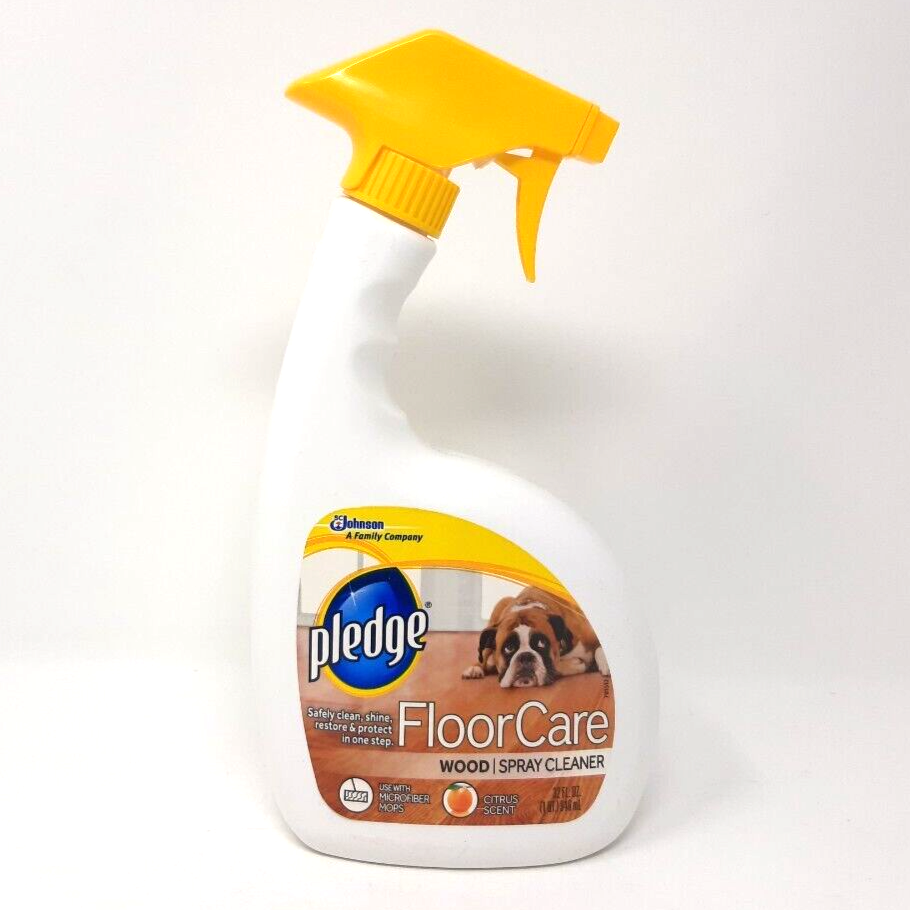 Pledge Floor Care Wood Spray Cleaner Citrus Scent 32 fl. oz. FREE