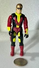 GI Joe Gristle v1 1992 3.75" Action Figure Indonesia Original RARE Ponytail