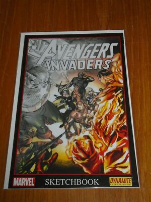 AVENGERS INVADERS SKETCHBOOK MARVEL COMICS 2008 NM (9.4)