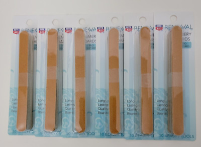 RITE AID RENEWAL MANICURE 10 EMERY BOARDS x 6 pk
