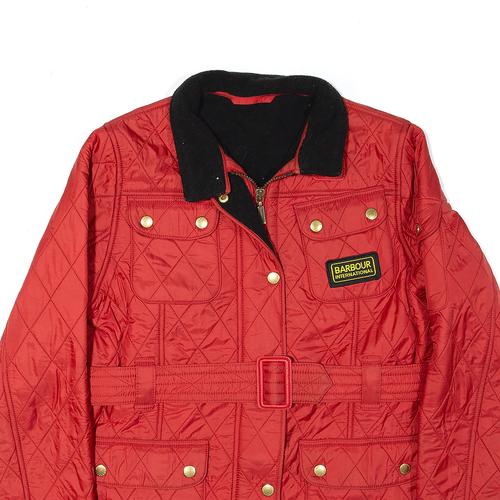 Red Quilted Jacket Girls 2XL | eBay