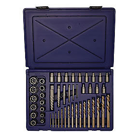 Irwin Industrial Tools 3101010 Screw Extractor and Drill Master Set 48-Piece