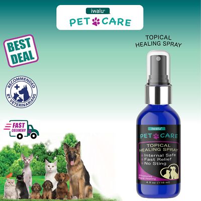 FLEA Treatment For Kittens Heal Soothe Lick Safe, Cats Dogs Love It, SHIPS FREE