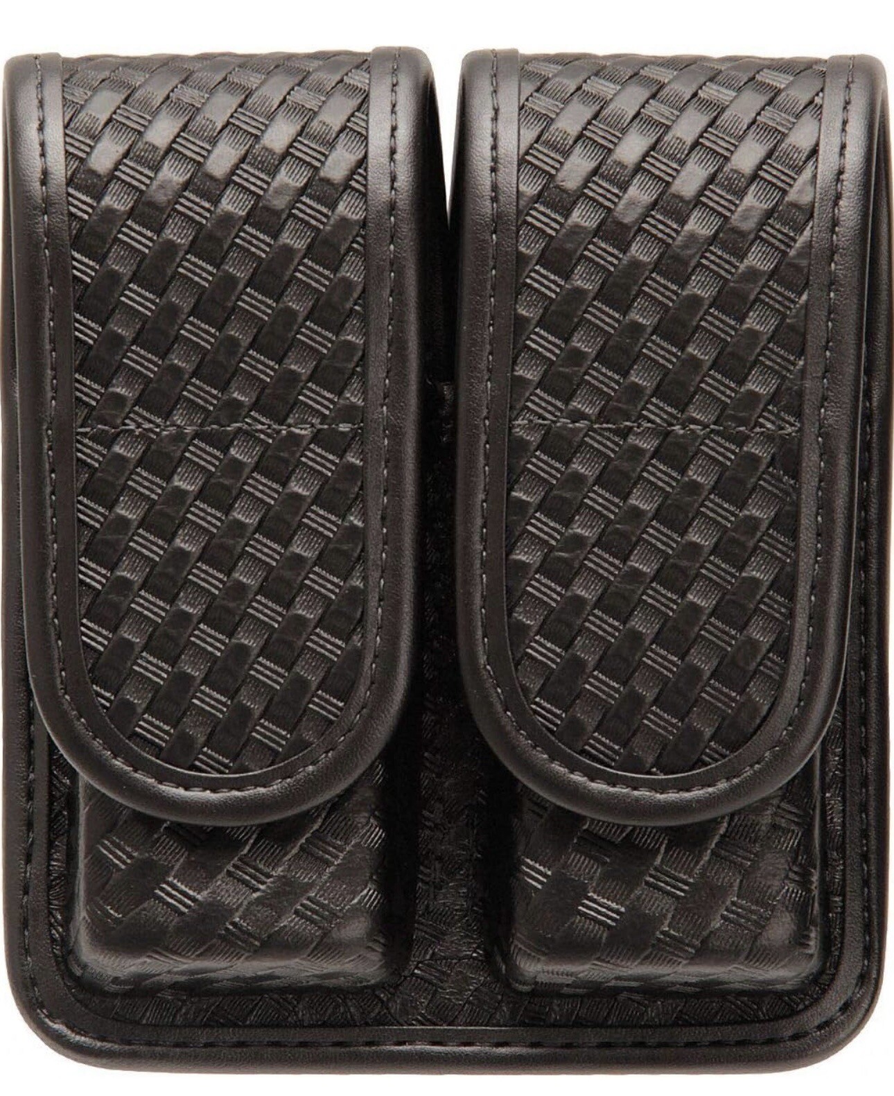 BASKETWEAVE DOUBLE MAG POUCH SINGLE ROW BLACK MOLDEDBLACKHAWK TACTICAL! eBay