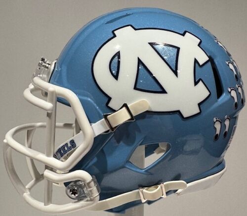 North Carolina Tar Heel MINI Riddell Football Helmet - On-Field Paint - Pick # - Afbeelding 1 van 18
