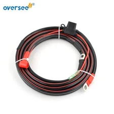 66T-82105 Battery Cable 2M / 6.56FT FOR Yamaha Parsun Outboard 30-40-85HP Engine