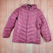 U.S. Polo Assn Womens Puffer Jacket Sz Large ...