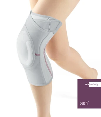 OFA BAMBERG Push Care Kniebandage mit Patella Pelotte Sportbandage Stabilitätsbandage