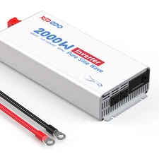 Redodo 2000W Pure Sine Wave Inverter 90% Power LCD Display Excellent Condition