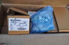Penn Union LA-6 TERMINAL ALUMINUM  4-14 AWG  LOT OF 50