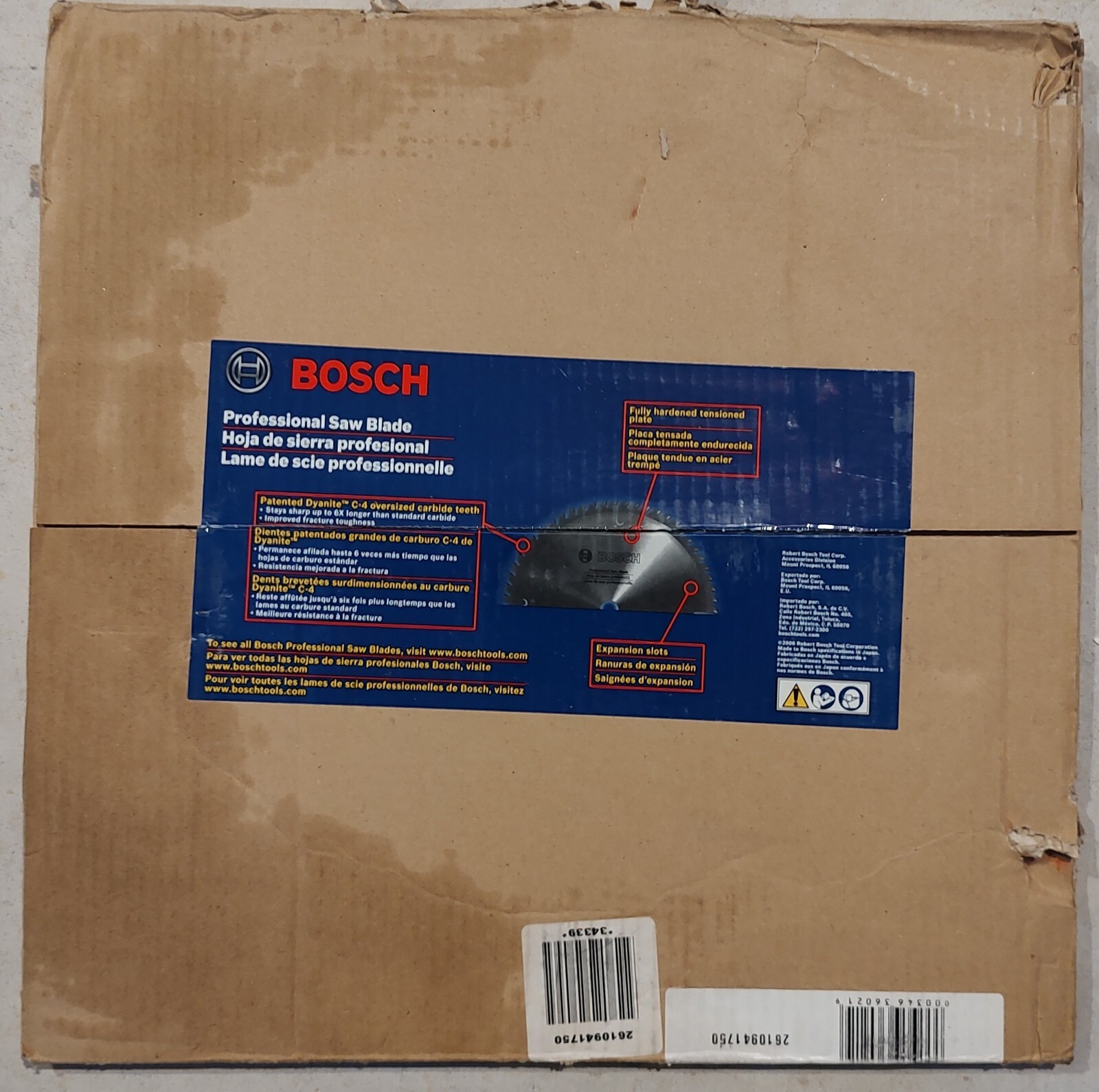 BOSCH 14 In. 36 Tooth Ripping Circular Saw Blade
