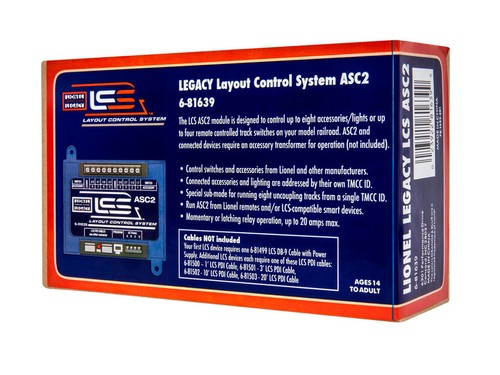 Lionel 81639 LCS Accessory Switch Controller 2 (ASC2) - Picture 8 of 12
