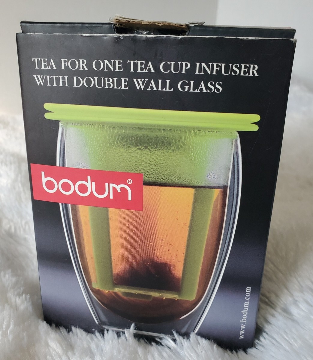 Bodum 12 Tea for One Cup Infuser with Double Wall New