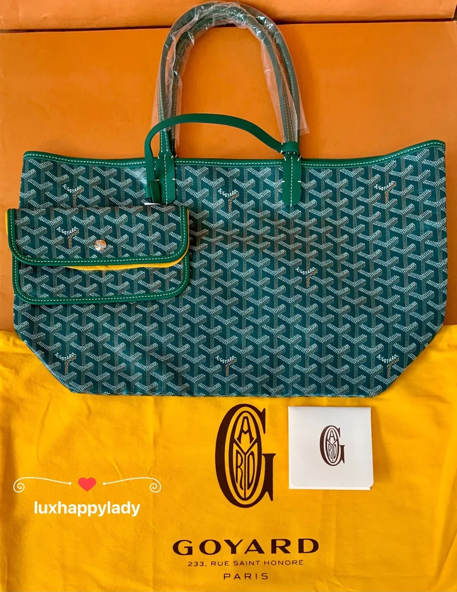 Goyard Green Saint Louis PM Tote Bag – MILNY PARLON