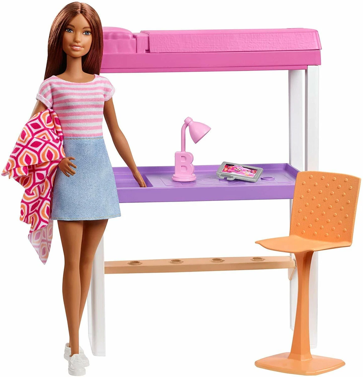 Mini accessoires de toilette pour maison de poupée Barbie, meubles