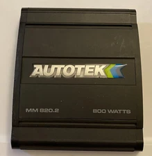 Autotek MM820.2 (MM8202) 800 Watt Amplifier TESTED AND WORKING! PHOTOS