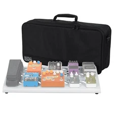Gator Cases GPB-BAK-WH Large White Aluminum Pedal Board with Carry Bag idjnow