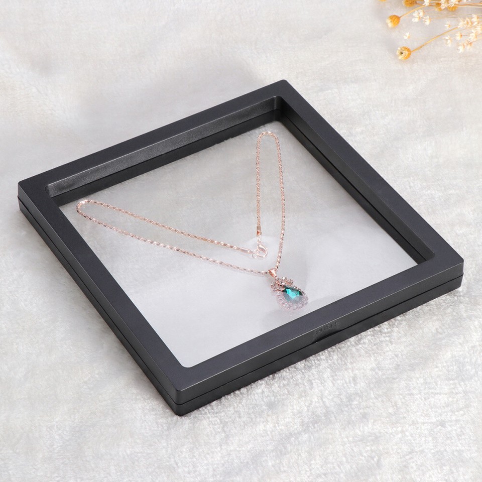 3D Floating Frame Shadow Box Display Holders Coin Box Jewelry Display ...