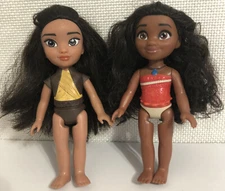 Disney Moana and The Last Dragon Petite Raya Doll 6" Doll Toy Movie Lot