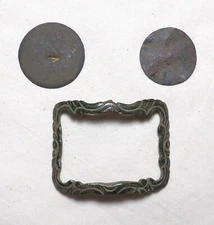 Colonial Shoe Buckle & Artifacts - 1700’s Yorktown – Williamsburg - 4722