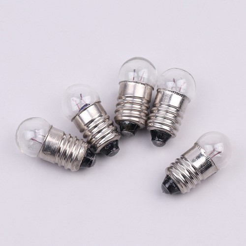 10PCS Miniature Round 0.3A 2.5V Small light cannon for student experiment Bulbs