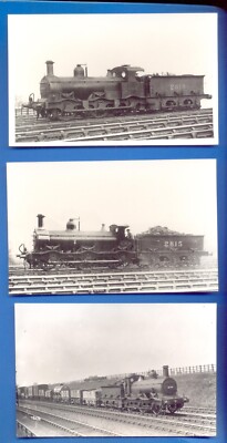 LMS LOKOMOTIVEN.5 FOTOS 9 x 14cms.2728,2744,2775,2815,2818.