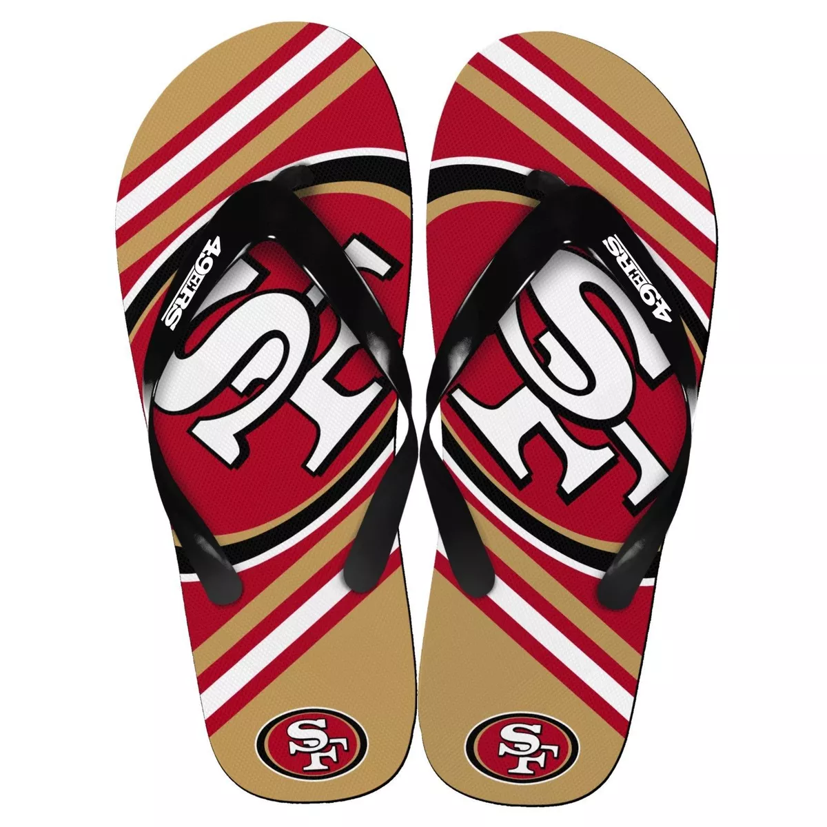 San francisco 49ers store flip flops