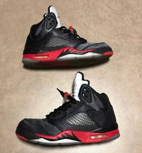 satin black jordan 5