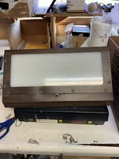 Vintage Light Box Drawing Picture Tracing Wood Grain Working 