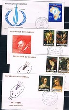 Senegal. Postal History 10 Piece Set