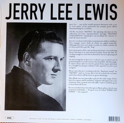 Jerry Lee's Greatest by Lewis, Jerry Lee (Record, 2018) for sale