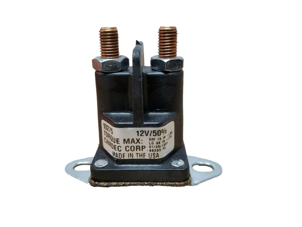 Lawnmower 12V 12 Volt Starter Solenoid MADE IN USA | eBay 
