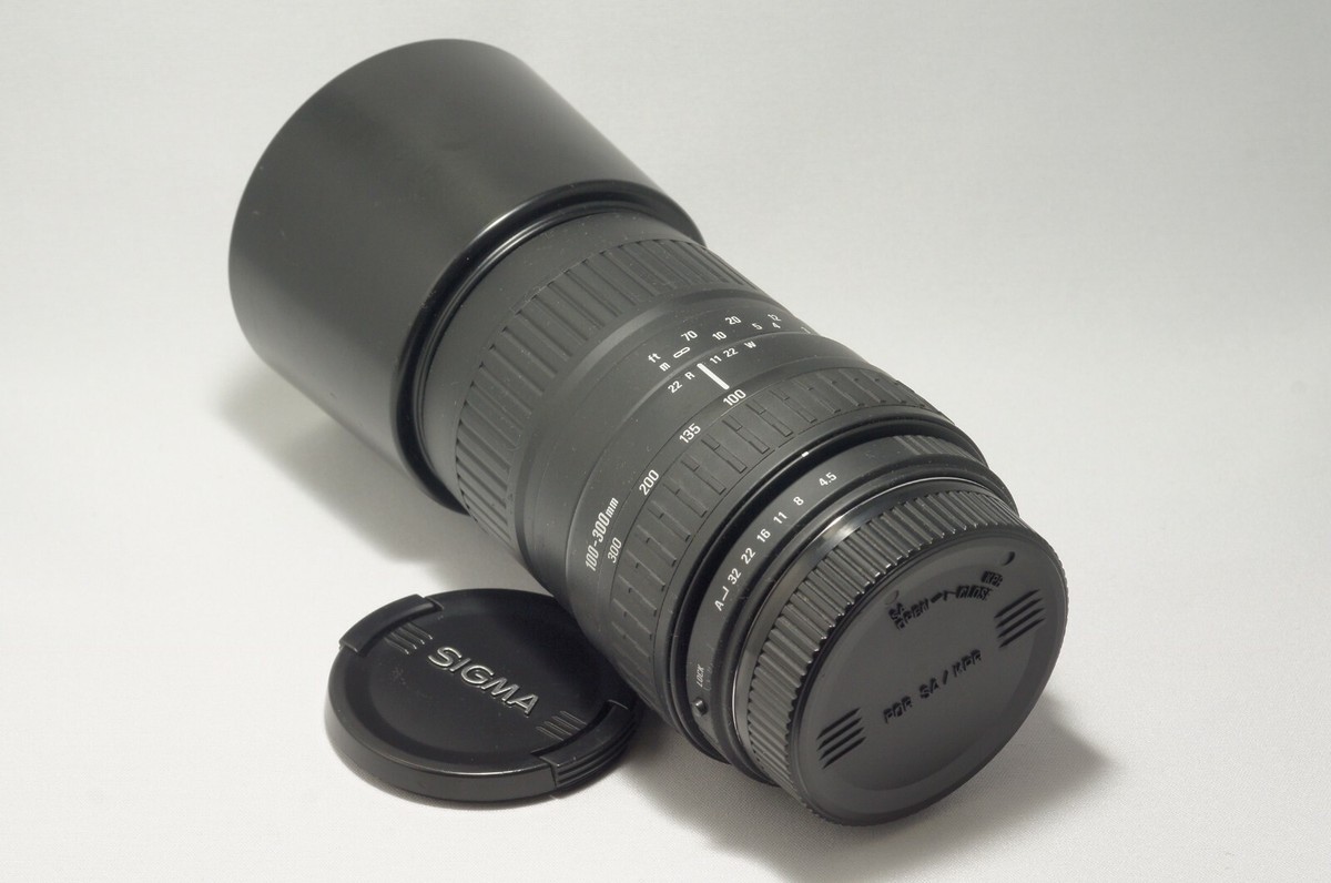 Sigma AF 100-300mm F4.5-6.7 DL for Pentax PK w/Hood [1300491 Sigma AF 100-300mm F4.5-6.7 DL for Pentax PK w/Hood [1300491
