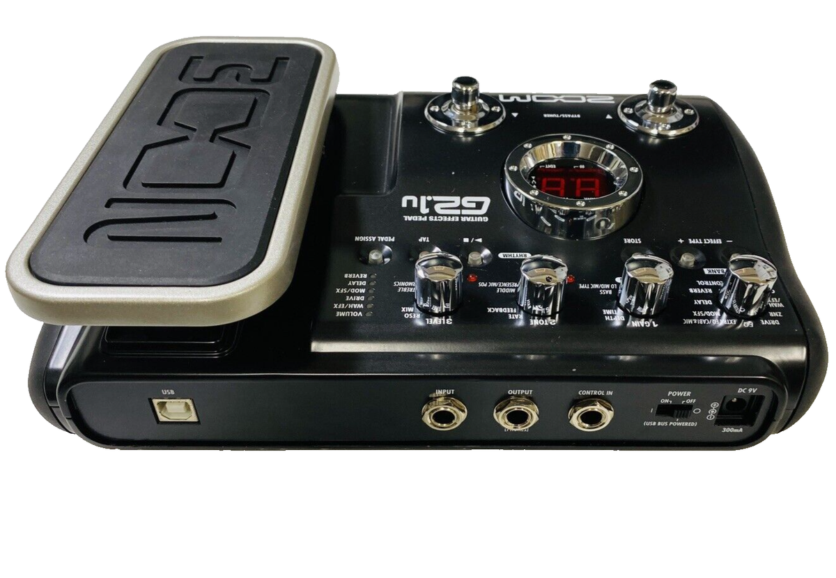 Zoom G2.1u Guitar Multi Effects Pedal USB Audio Interface