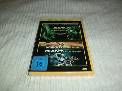 Alien VS. Hunter & Megashark VS Giant Octopus (Sci-Fi DVD-Box) OVP&NEU