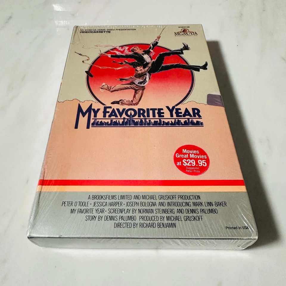 My Favorite Year - VHS Big Box - New / Sealed - Peter O'Toole - Alan Swann - ME Foto 2 de 4