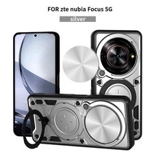 Shockproof Phone Case Armor Slide Lens Camera Hard Cover For ZTE nubia Focus 5G