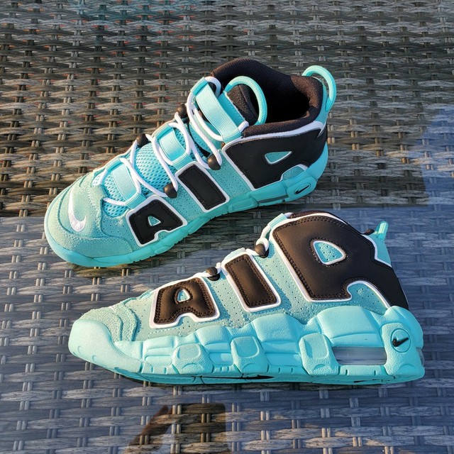 uptempo aqua blue