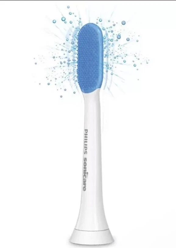 2pk T1 Genuine Tongue Coating Brush-Philips Elec Toothbrush HX8072/01 - Image 2 of 3