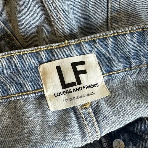 LOVERS + FRIENDS Reece High Rise Rigid Slim Straight Distressed Jeans - Bild 8 von 10