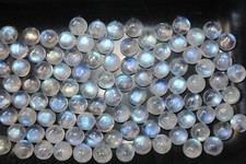 Rainbow Moonstone 6mm Round Cabochon Loose Gemstone s 