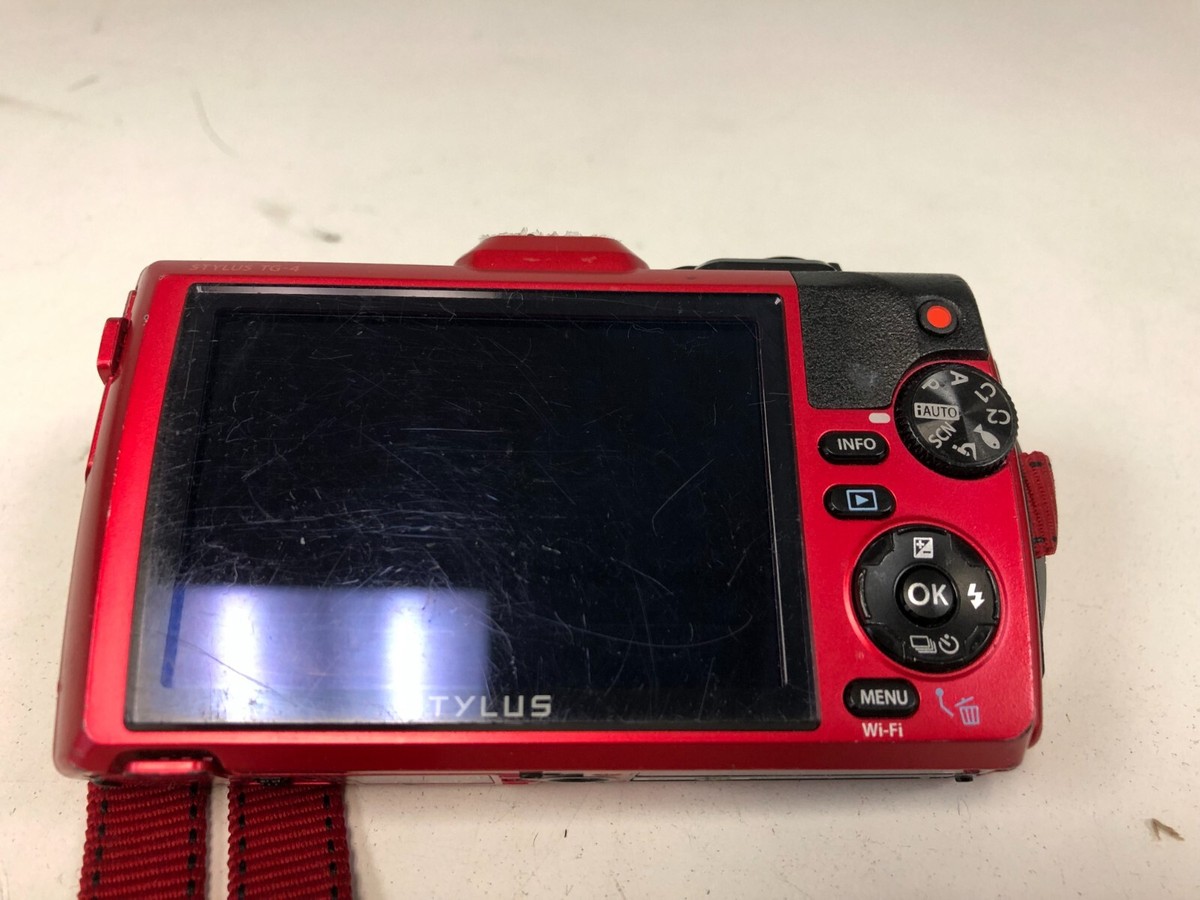 OLYMPUS Stylus Tough TG-4 16MP F2.0 Waterproof Digital WIFI Camera