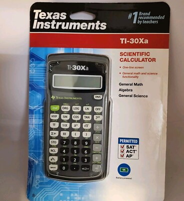 Texas Instruments TI-30Xa Scientific Calculator Cover Case NIP