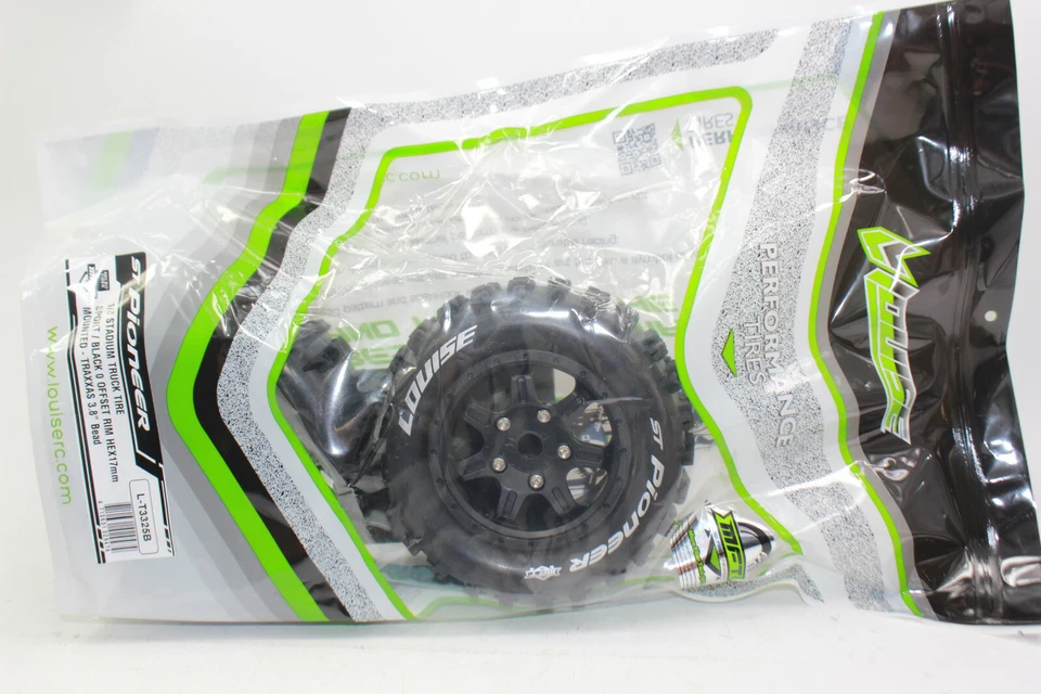 LOUISE LOUT 3325 B MFT ST 3.8 Pioneer 1:8 auf Felge Monster Truck E-Revo NEU  - Bild 2 von 4