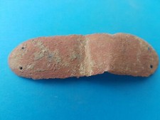 Superb Roman copper buckle plate in uncleaned condition found in Britian. L9m