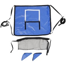 Trampoline Accessories Basketball Hoop Retractable Frame for Kids Indoor